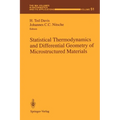 Statistical Thermodynamics and Differential Geometry of Microstructured Materials