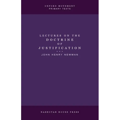 Lectures on the Doctrine of Justification - Paperback
