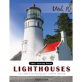 Lighthouses: Places Grey Scale Photo Adult Coloring Book, Mind Relaxation Stress Relief Coloring Book Vol10.: Series of coloring bo