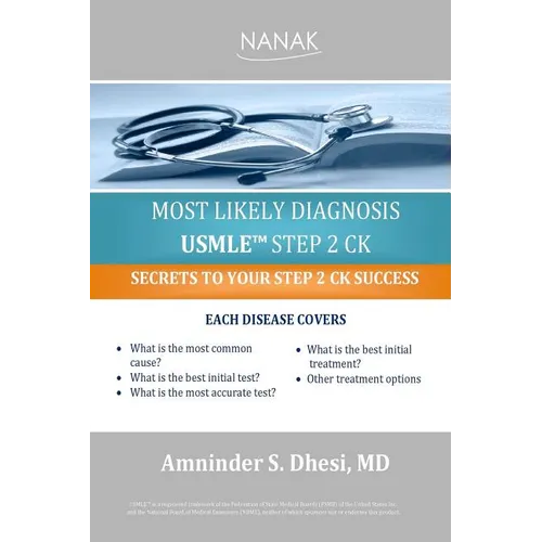 Most Likely Diagnosis USMLE Step 2 CK