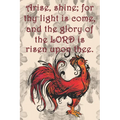 Arise, shine; for thy light is come, and the glory of the LORD is risen upon thee.: Dot Grid Paper