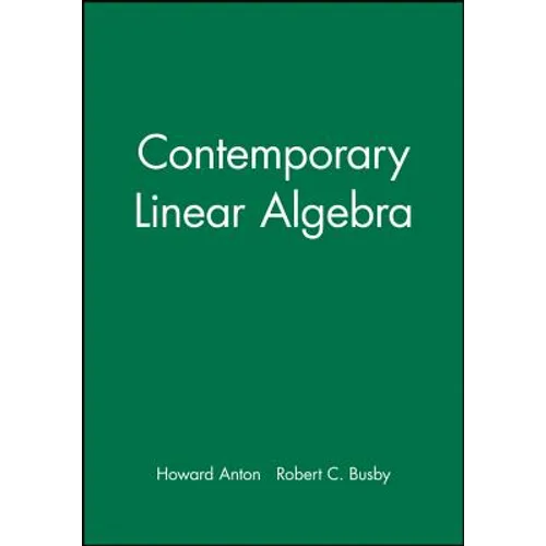 Student Solutions Manual to Accompany Contemporary Linear Algebra [With CDROM]