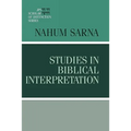 Studies in Biblical Interpretation
