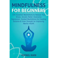 Mindfulness For Beginners: 100 Essential Meditations to Reduce Your Stress, Anxiety Relief, Overcome Depression: Guided Meditations for Creating Balan