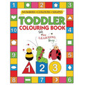 My Numbers, Colours and Shapes Toddler Colouring Book with The Learning Bugs: Fun Children's Activity Colouring Books for Toddlers and Kids Ages 2, 3,