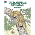 Wild Animals Coloring Book