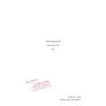 Performance: Poetry and Fleeting Thoughts