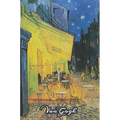 Cafe Terrace at Night Van Gogh Note Book: Hardcover Journal Notebook Diary with Dot Grid, Lined, Blank Vintage Paper for Writing Drawing Journaling