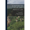 A History Of Germanic Private Law