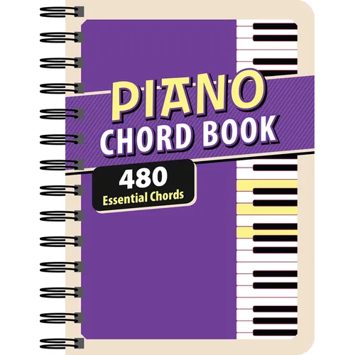 Piano Chord Book: 480 Essential Chords