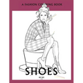 Shoes: A coloring book for Adults and Teenagers