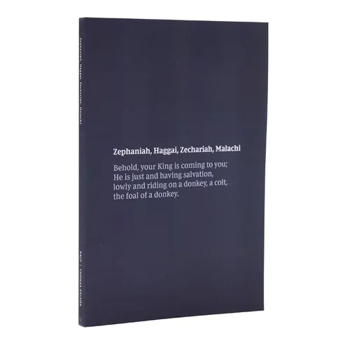 NKJV Bible Journal - Zephaniah, Haggai, Zechariah, Malachi: Holy Bible, New King James Version