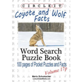 Circle It, Coyote and Wolf Facts, Pocket Size, Word Search, Puzzle Book