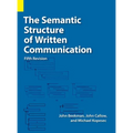 The Semantic Structure of Written Communication