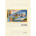 Vintage Lined Notebook Greetings from Oregon