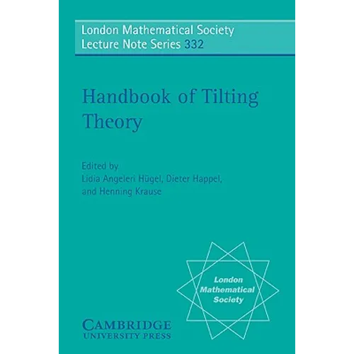 Handbook of Tilting Theory