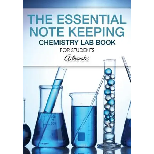 The Essential Note Keeping Chemistry Lab Book for Students