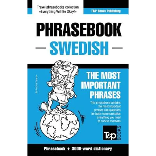 English-Swedish phrasebook and 3000-word topical vocabulary