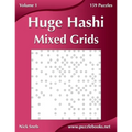 Huge Hashi Mixed Grids - Volume 1 - 159 Puzzles