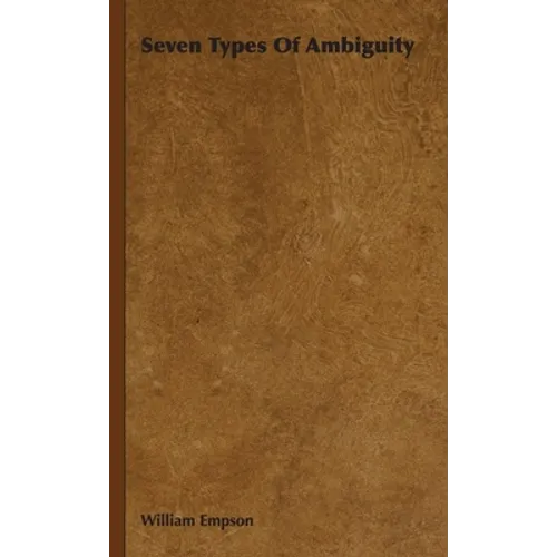 Seven Types Of Ambiguity