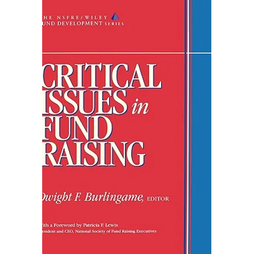 Critical Issues in Fund Raising