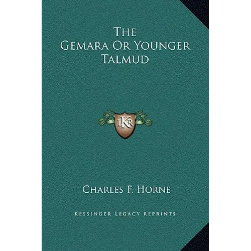 The Gemara Or Younger Talmud