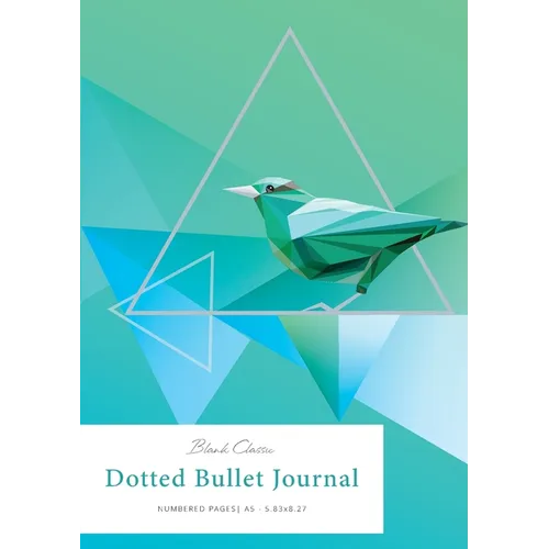 Dotted Bullet Journal: Medium A5 - 5.83X8.27 (Robin)