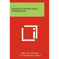Jewish Customs And Ceremonies