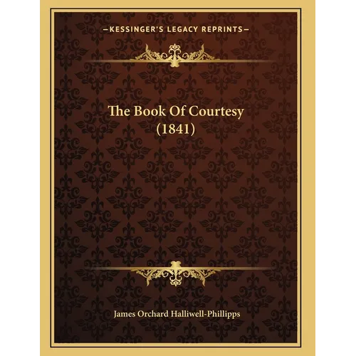The Book Of Courtesy (1841)
