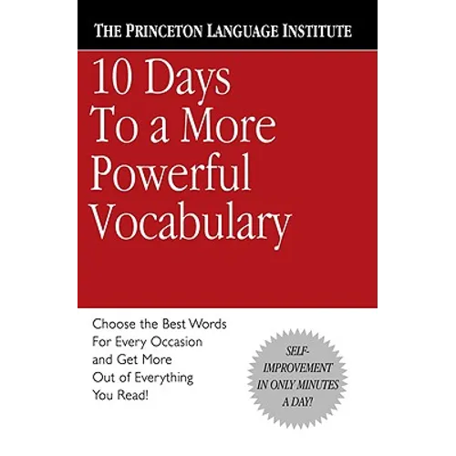 10 Days to a More Powerful Vocabulary