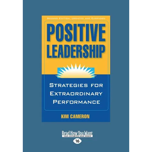 Positive Leadership (Large Print 16pt)