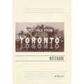 Vintage Lined Notebook Greetings from Toronto