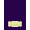 Large 8.5 x 11 Dotted Bullet Journal (Eggplant #11) Hardcover - 245 Numbered Pages