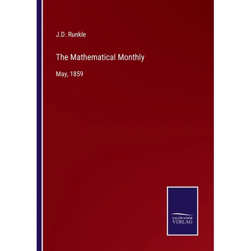 The Mathematical Monthly: May, 1859