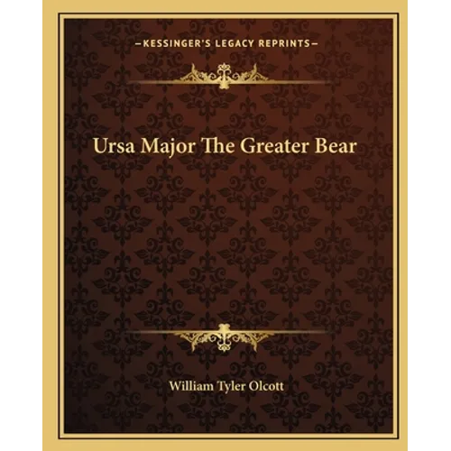 Ursa Major The Greater Bear