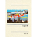 Vintage Lined Notebook Greetings from Chicago, Illinois
