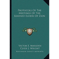 Protocols Of The Meetings Of The Learned Elders Of Zion