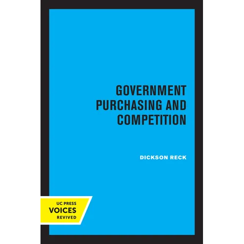 Government Purchasing and Competition