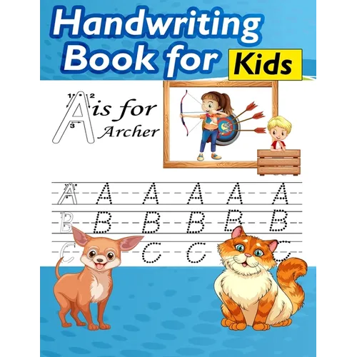 Handwriting book for kids: Cursive Handwriting Practice book for kids Cursive letter tracing book for beginners tracing practice for kids