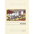 Vintage Lined Notebook Greetings from Santa Catalina Island, California