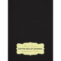 Large 8.5 x 11 Dotted Bullet Journal (Black #1) Hardcover - 245 Numbered Pages