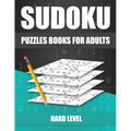 Sudoku for Adults: Hard Sudokus puzzles book for adults With Full Solutions