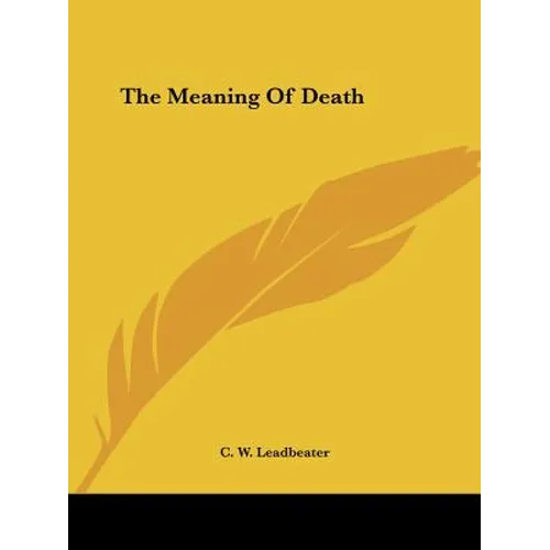 The Meaning Of Death