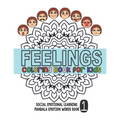 Feelings Coloring Book for Kids: Social Emotional Learning Mandala Words Book 1
