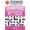 Crossword - 100 Puzzles for Seniors: Volume #3