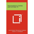 Philosophical Papers And Letters, V1
