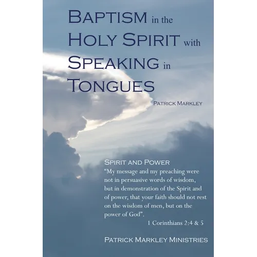 Baptism in the Holy Spirit with Speaking in Tongues