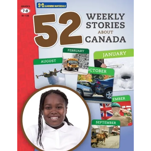 52 Weekly Nonfiction Stories About Canada Grades 7-8
