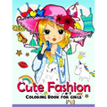 Cute Fashion Coloring Book for girls: An Adult coloring book