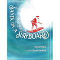 Santa on a Surfboard